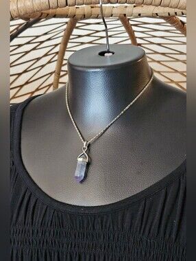 Quartz Stone Pendant Necklace